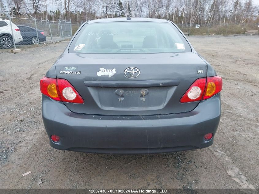 2010 Toyota Corolla Le VIN: 2T1BU4EE7AC414554 Lot: 12007436