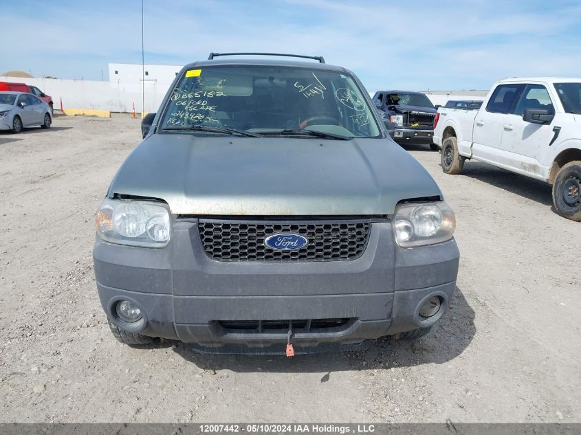 2006 Ford Escape VIN: 1FMYU02ZX6KB55182 Lot: 12007442