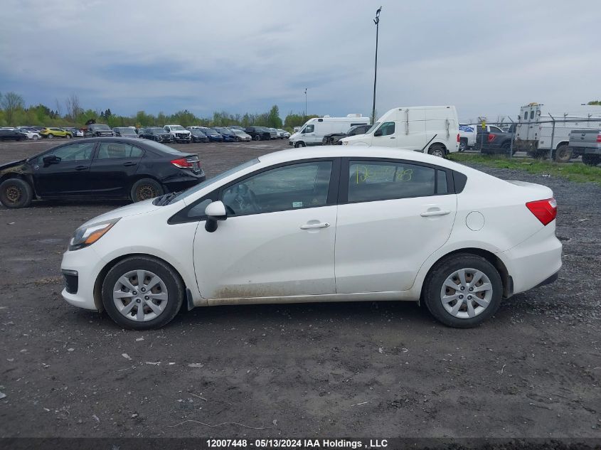 2017 Kia Rio VIN: KNADM4A30H6114219 Lot: 12007448