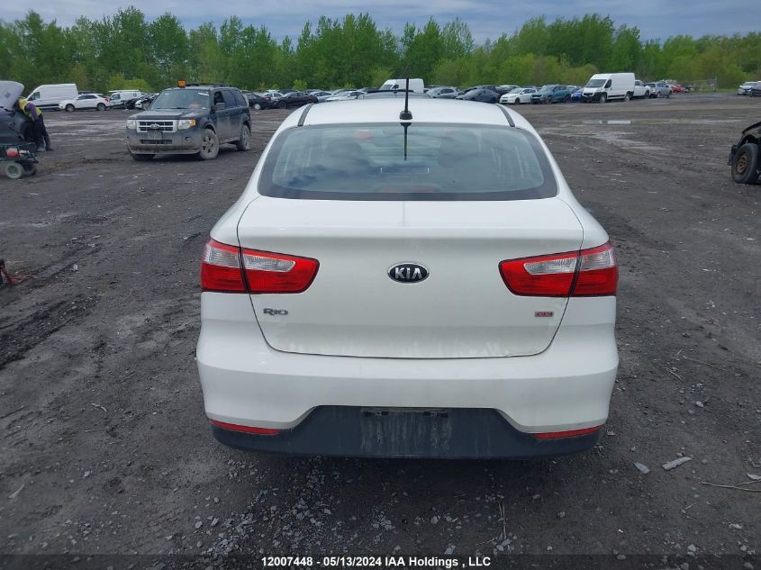 2017 Kia Rio VIN: KNADM4A30H6114219 Lot: 12007448