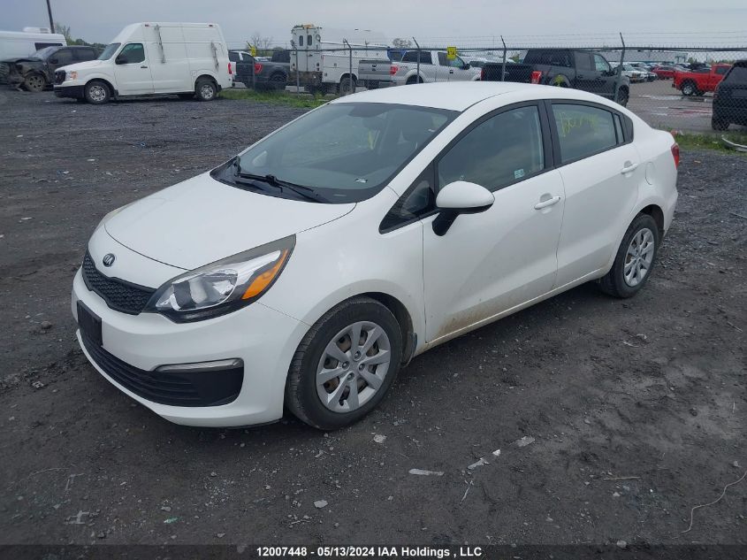 2017 Kia Rio VIN: KNADM4A30H6114219 Lot: 12007448