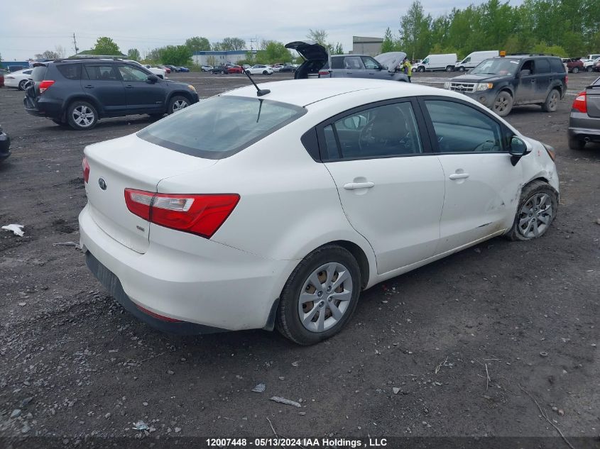 2017 Kia Rio VIN: KNADM4A30H6114219 Lot: 12007448