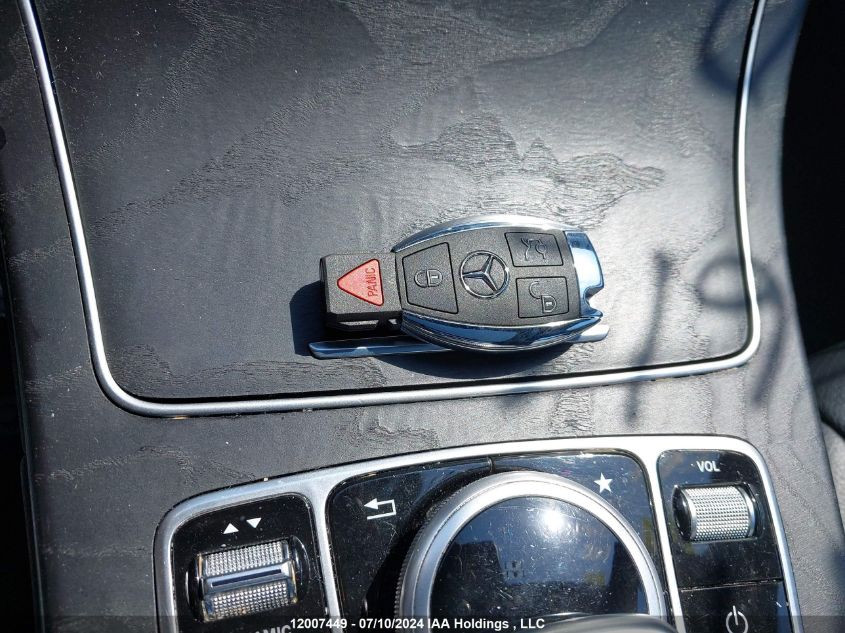 2017 Mercedes-Benz C 300 4Matic VIN: 55SWF4KB0HU182616 Lot: 12007449