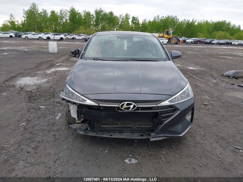 2020 Hyundai Elantra VIN: KMHD74LF7LU909835 Lot: 12007451