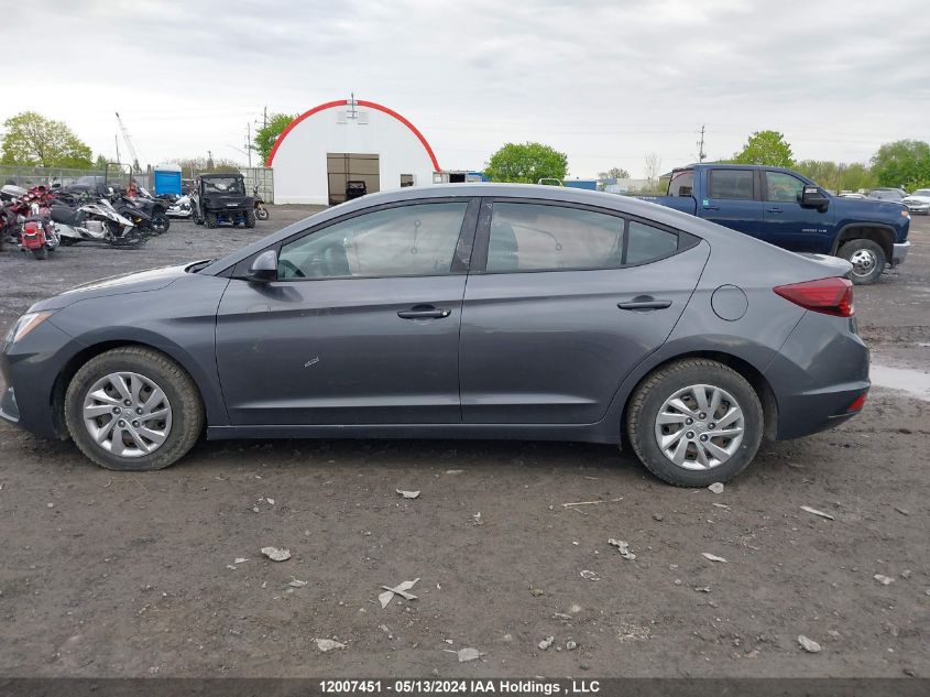 2020 Hyundai Elantra VIN: KMHD74LF7LU909835 Lot: 12007451
