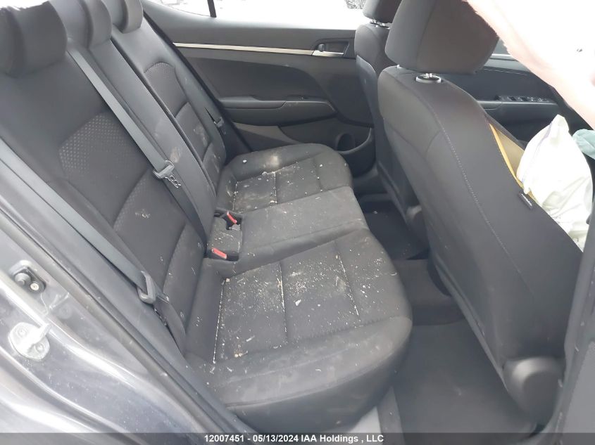 2020 Hyundai Elantra VIN: KMHD74LF7LU909835 Lot: 12007451