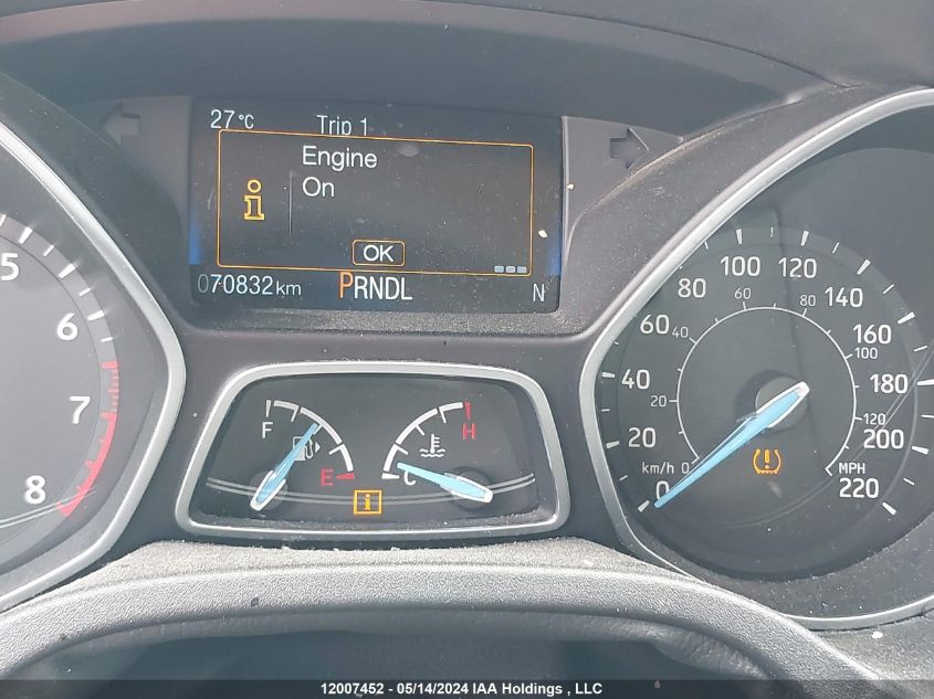 2016 Ford Focus Se VIN: 1FADP3F20GL342246 Lot: 12007452