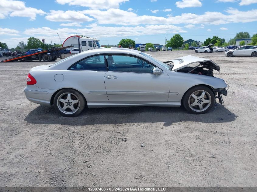 2004 Mercedes-Benz Clk-Class VIN: WDBTJ75J44F095538 Lot: 12007463