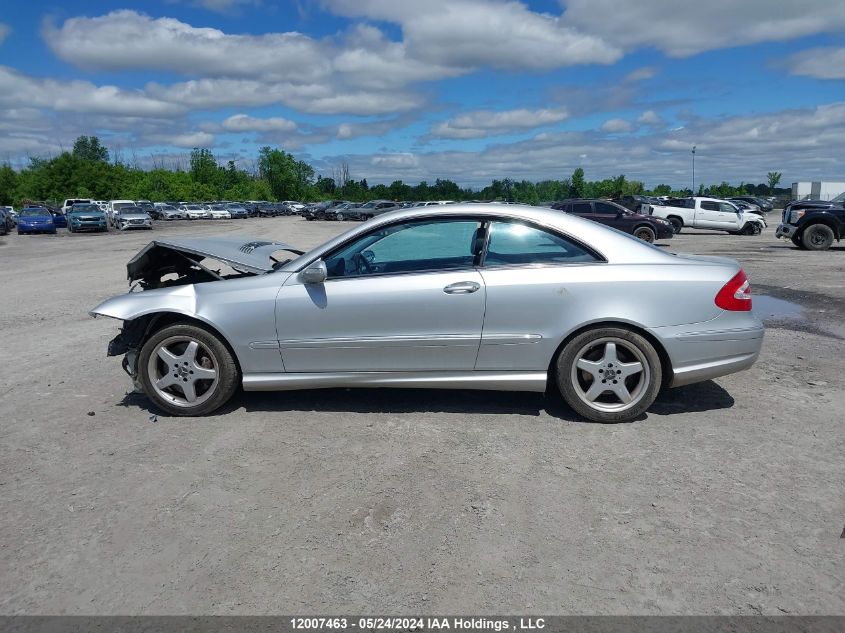 2004 Mercedes-Benz Clk-Class VIN: WDBTJ75J44F095538 Lot: 12007463