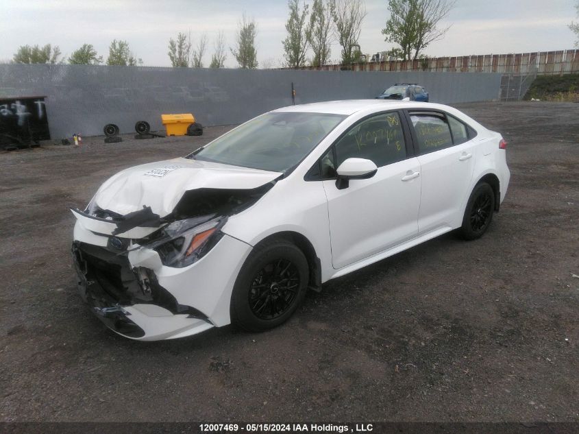 2023 Toyota Corolla Hybrid Le VIN: JTDBCMFE2PJ012875 Lot: 12007469