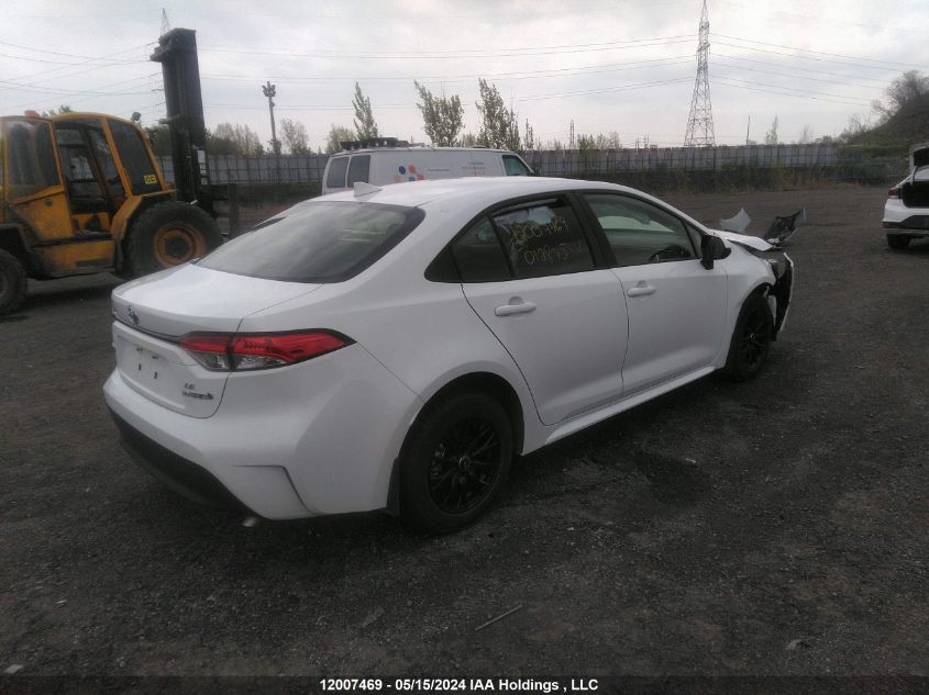 2023 Toyota Corolla Hybrid Le VIN: JTDBCMFE2PJ012875 Lot: 12007469