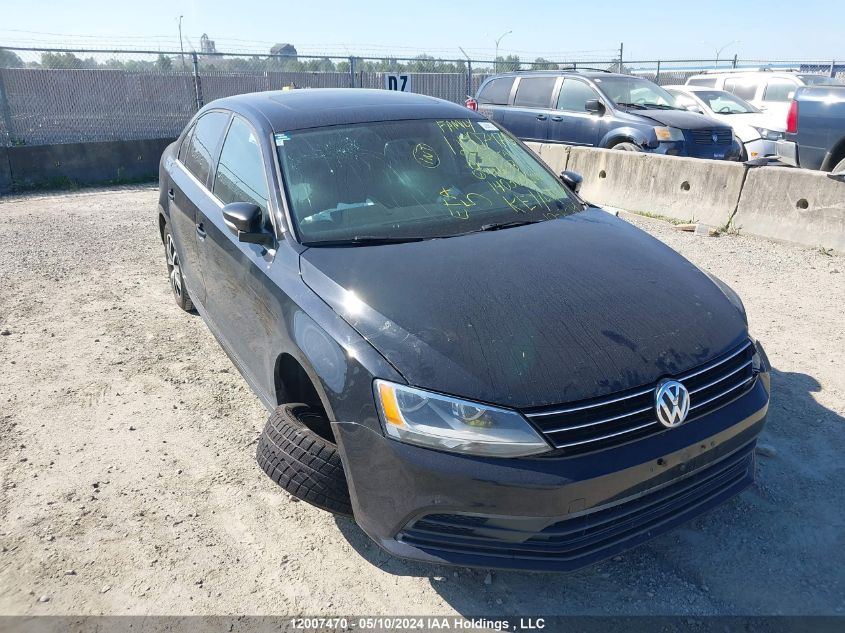 2015 Volkswagen Jetta Sedan VIN: 3VWB07AJ2FM411203 Lot: 12007470