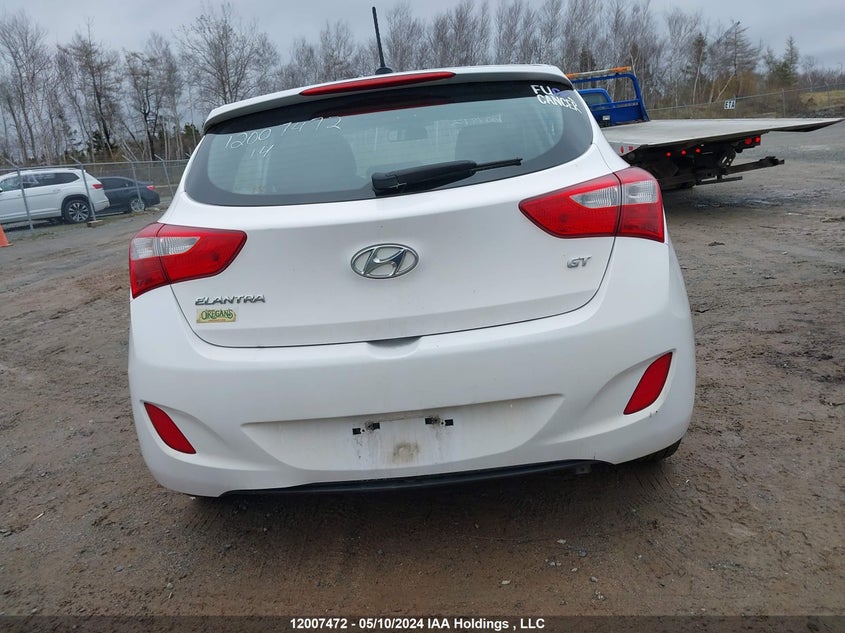 2014 Hyundai Elantra Gt Gl VIN: KMHD25LH6EU162060 Lot: 12007472
