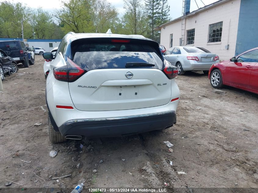 2019 Nissan Murano VIN: 5N1AZ2MS4KN163124 Lot: 12007473