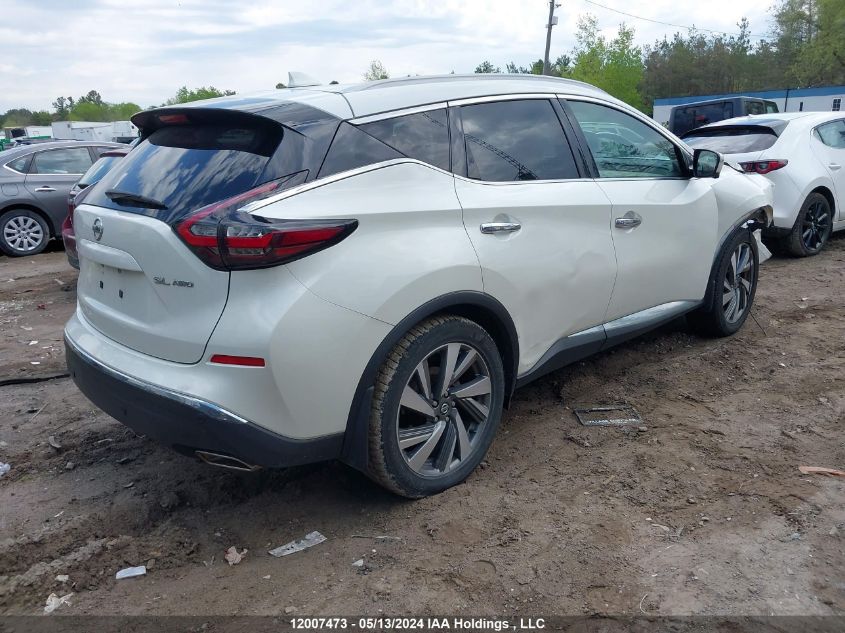 2019 Nissan Murano VIN: 5N1AZ2MS4KN163124 Lot: 12007473