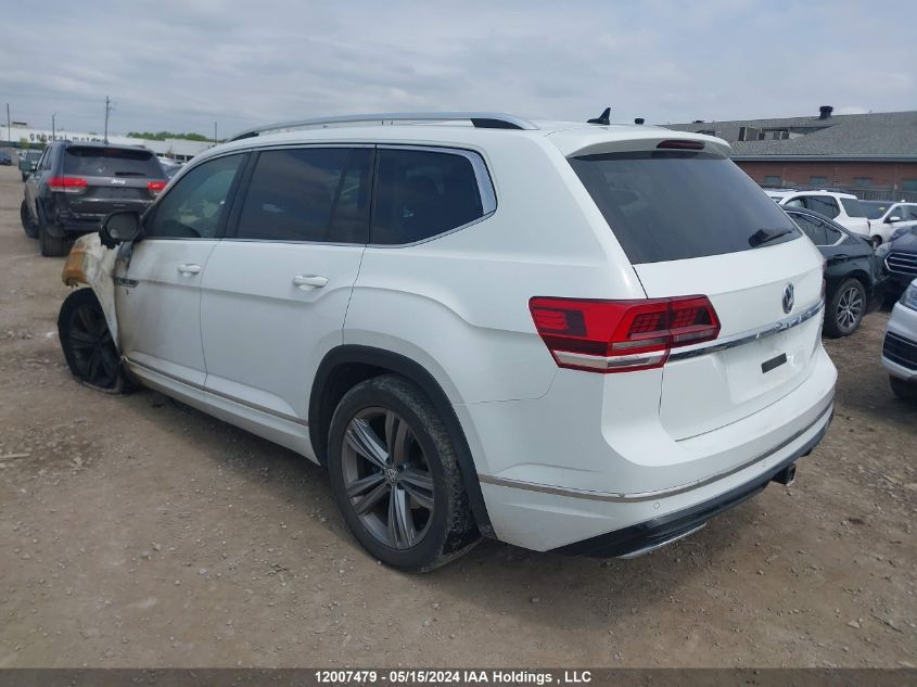 2018 Volkswagen Atlas VIN: 1V2TR2CA3JC553887 Lot: 12007479