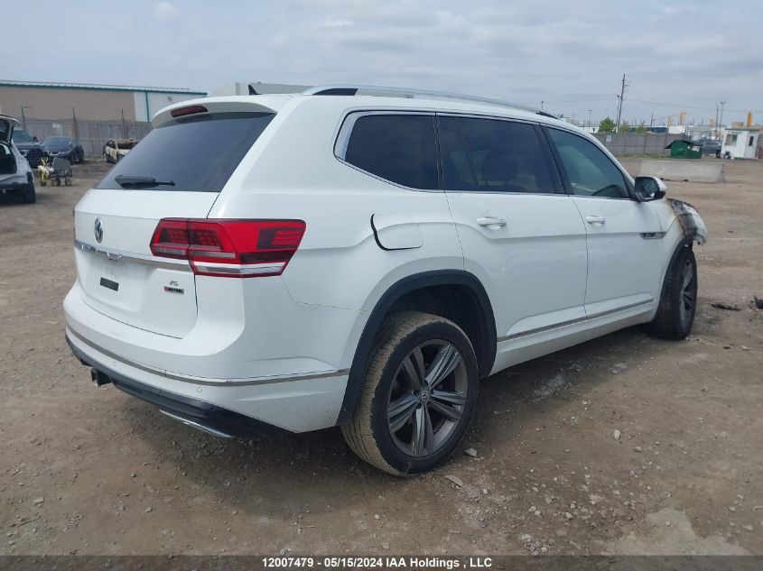 2018 Volkswagen Atlas VIN: 1V2TR2CA3JC553887 Lot: 12007479