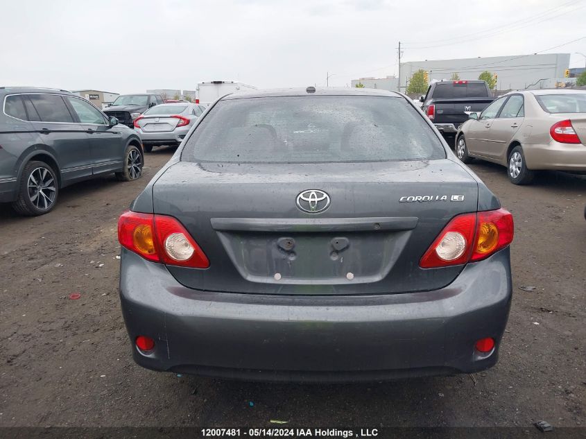 2009 Toyota Corolla Ce/Le/S VIN: 2T1BU40E19C036458 Lot: 12007481