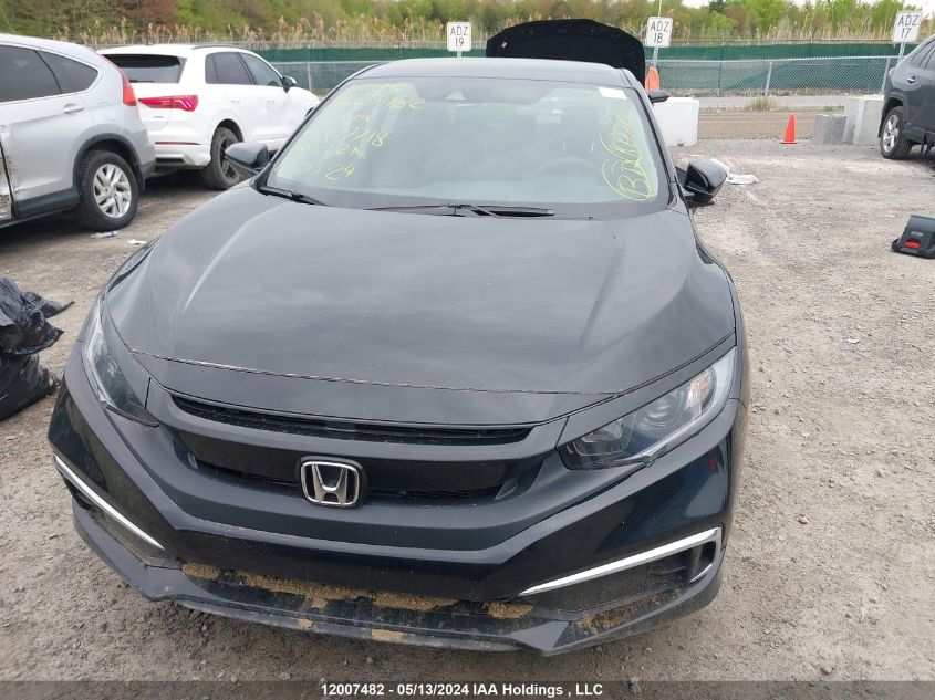 2019 Honda Civic Sedan VIN: 2HGFC2F59KH017718 Lot: 12007482