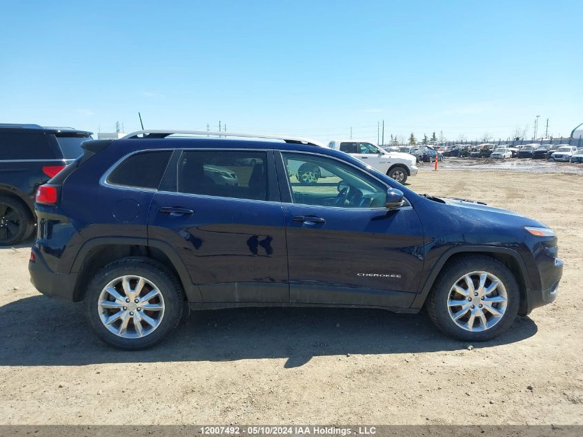 2016 Jeep Cherokee Limited VIN: 1C4PJMDS9GW225166 Lot: 12007492