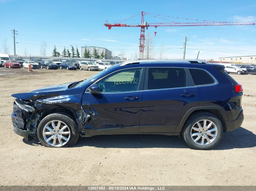 2016 Jeep Cherokee Limited VIN: 1C4PJMDS9GW225166 Lot: 12007492