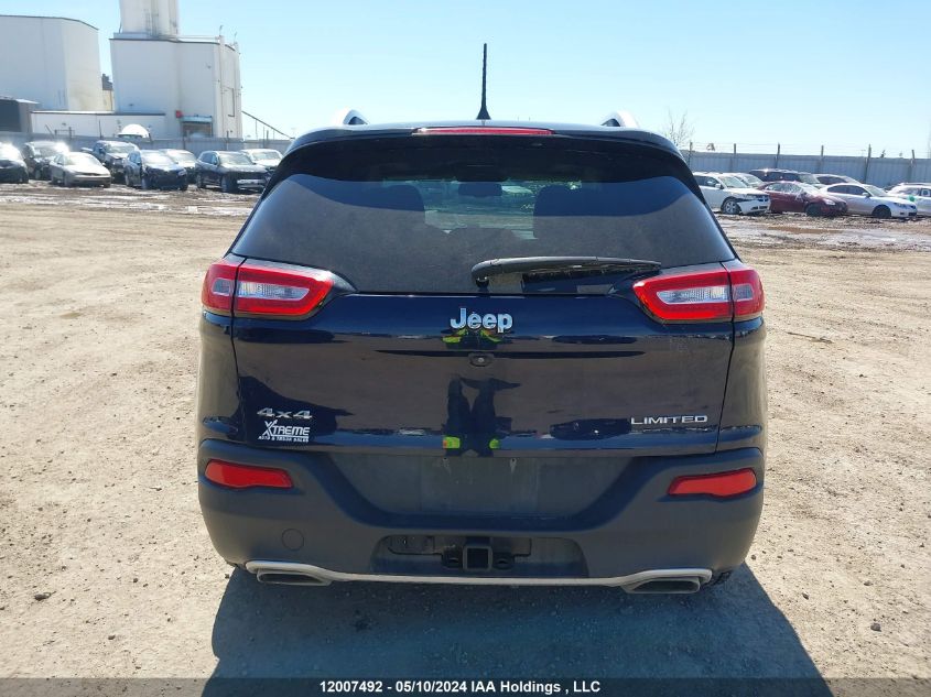 2016 Jeep Cherokee Limited VIN: 1C4PJMDS9GW225166 Lot: 12007492