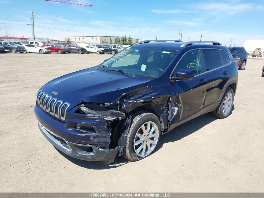 2016 Jeep Cherokee Limited VIN: 1C4PJMDS9GW225166 Lot: 12007492