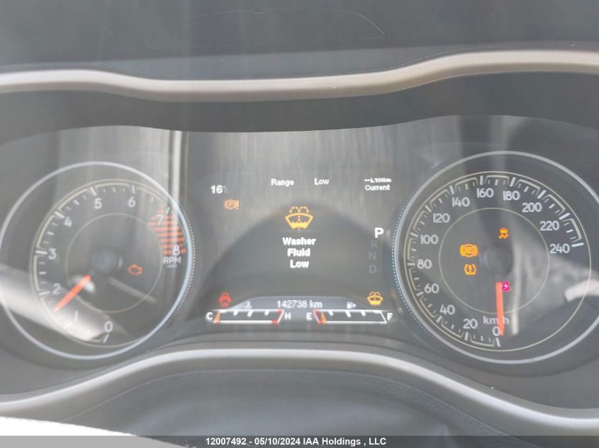 2016 Jeep Cherokee Limited VIN: 1C4PJMDS9GW225166 Lot: 12007492