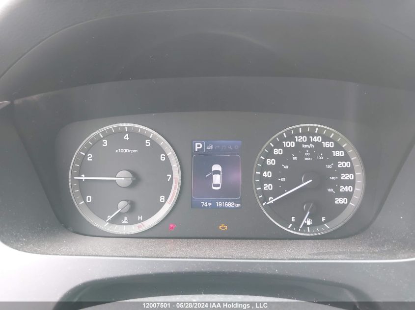 2016 Hyundai Sonata Sport/Limited VIN: 5NPE34AF1GH289040 Lot: 12007501