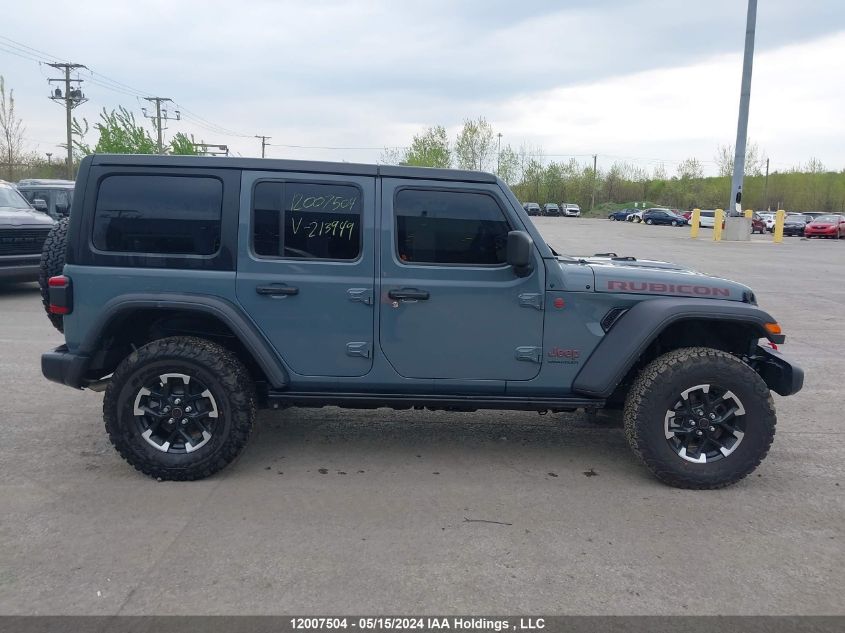 2024 Jeep Wrangler Rubicon VIN: 1C4PJXFG7RW213949 Lot: 12007504