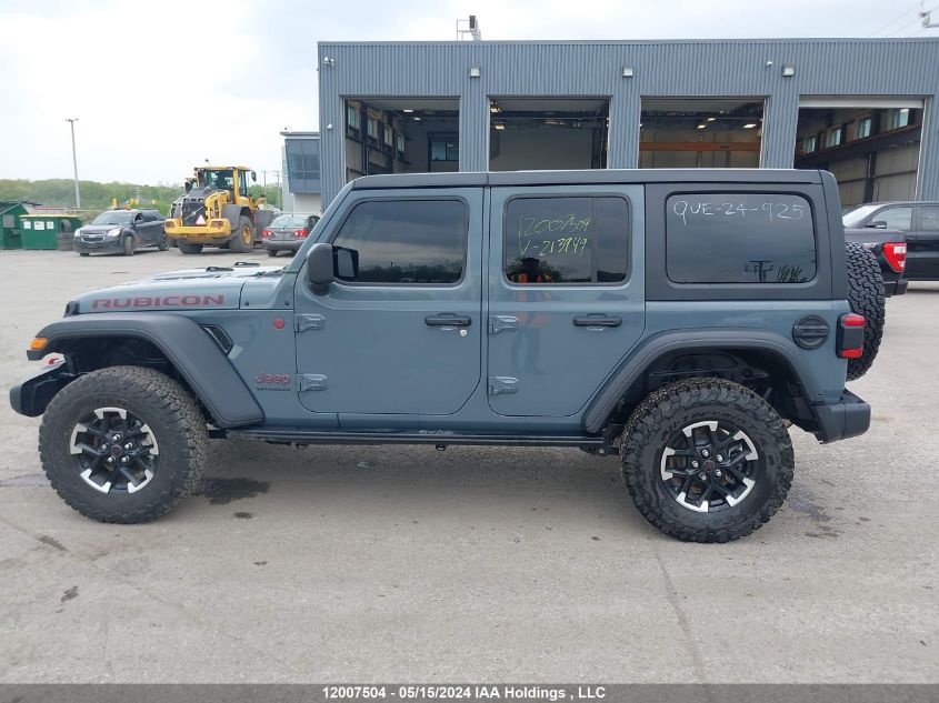 2024 Jeep Wrangler Rubicon VIN: 1C4PJXFG7RW213949 Lot: 12007504