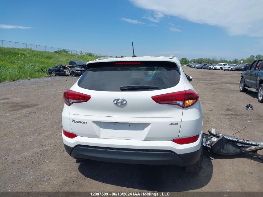 2016 Hyundai Tucson Limited/Sport And Eco/Se VIN: KM8J3CA40GU078498 Lot: 12007509