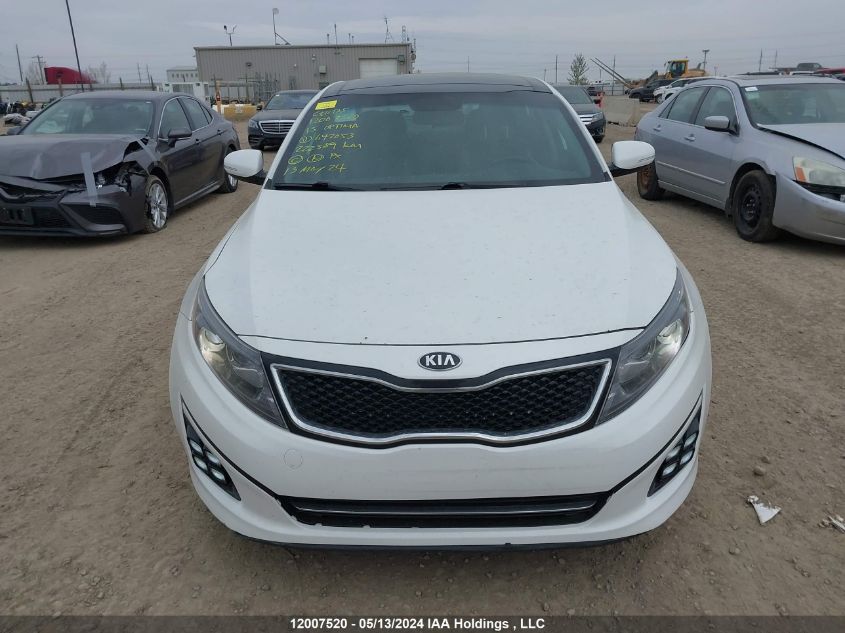2015 Kia Optima VIN: KNAGR4A68F5642053 Lot: 12007520