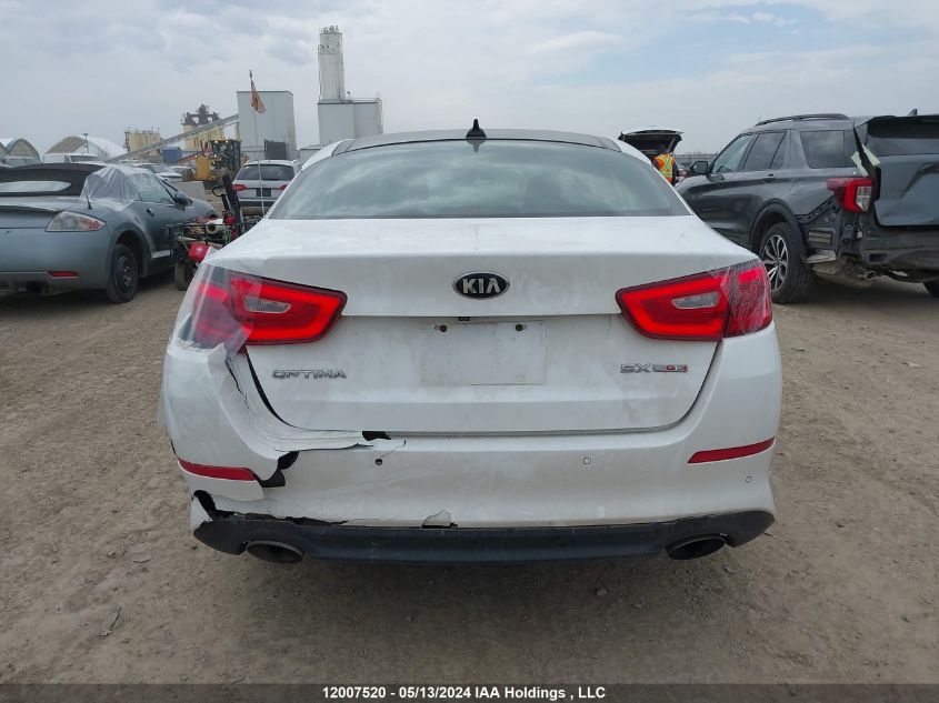 2015 Kia Optima VIN: KNAGR4A68F5642053 Lot: 12007520