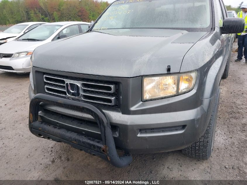 2007 Honda Ridgeline VIN: 2HJYK16417H000961 Lot: 12007521