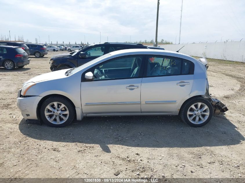 2012 Nissan Sentra 2.0/2.0S/Sr/2.0Sl VIN: 3N1AB6AP9CL621180 Lot: 12007530