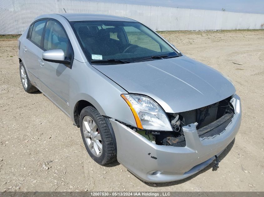 2012 Nissan Sentra 2.0/2.0S/Sr/2.0Sl VIN: 3N1AB6AP9CL621180 Lot: 12007530