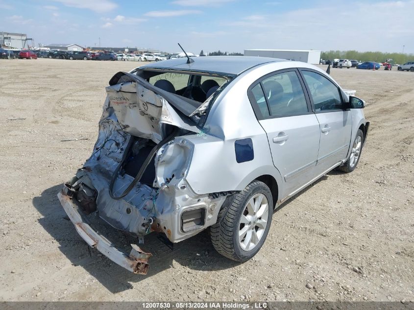 2012 Nissan Sentra 2.0/2.0S/Sr/2.0Sl VIN: 3N1AB6AP9CL621180 Lot: 12007530