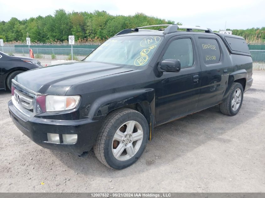 2010 Honda Ridgeline VIN: 5FPYK1F52AB502010 Lot: 12007532