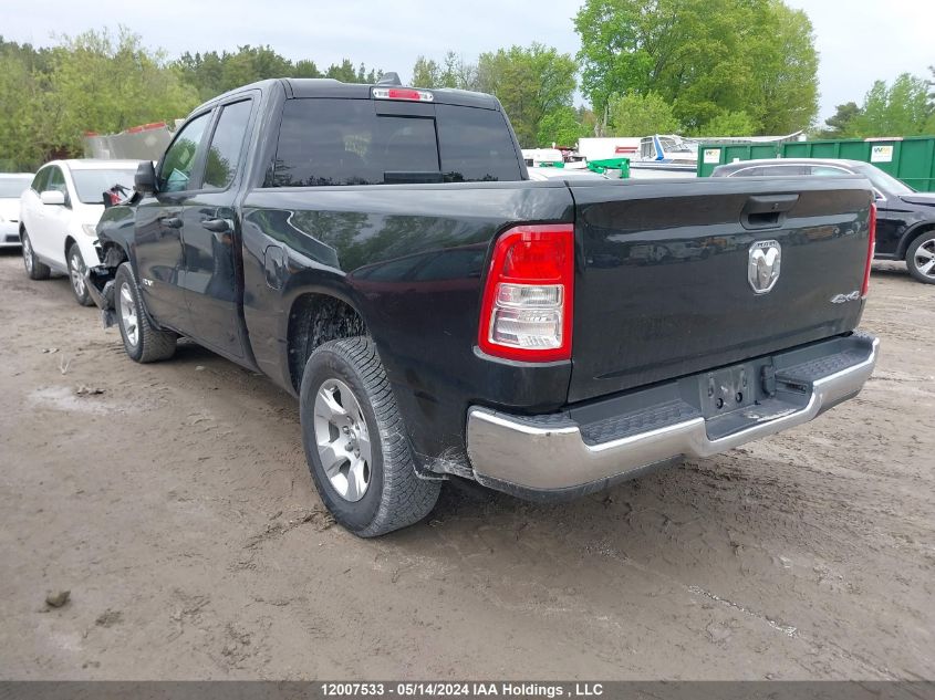 2022 Ram 1500 Tradesman VIN: 1C6RRFCGXNN348141 Lot: 12007533