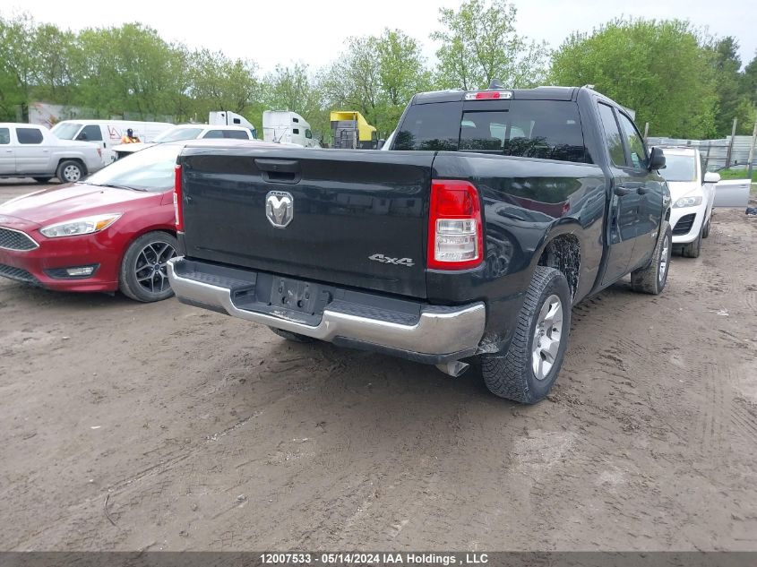 2022 Ram 1500 Tradesman VIN: 1C6RRFCGXNN348141 Lot: 12007533