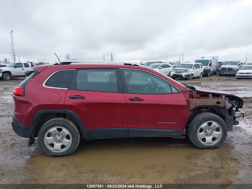 2014 Jeep Cherokee Sport VIN: 1C4PJLAB3EW159497 Lot: 12007551