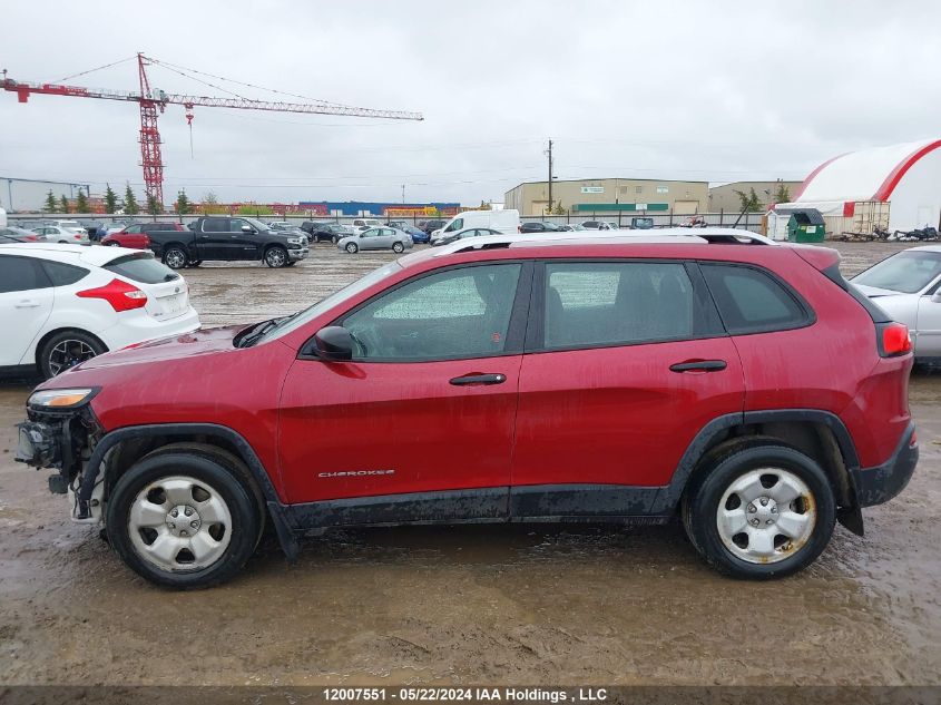 2014 Jeep Cherokee Sport VIN: 1C4PJLAB3EW159497 Lot: 12007551