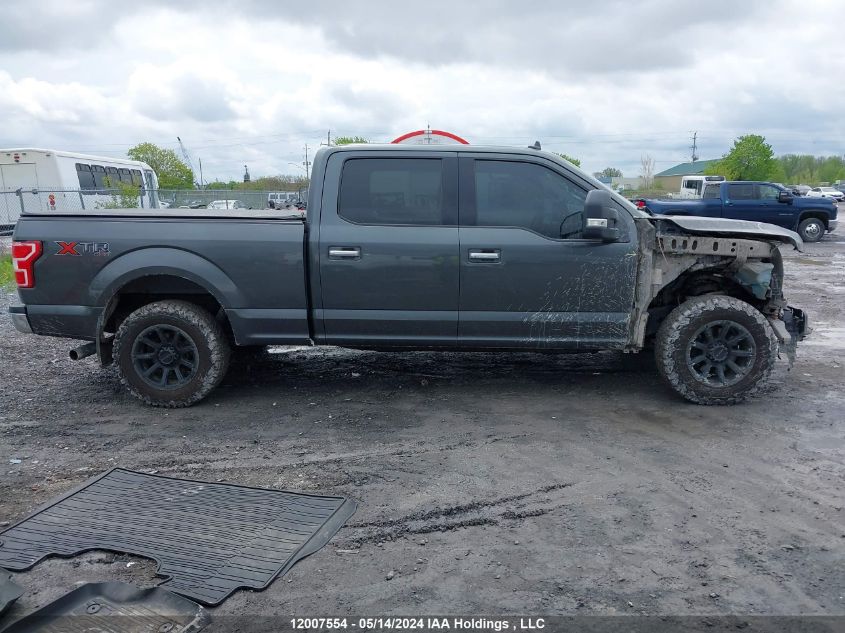 2018 Ford F-150 Xlt VIN: 1FTFW1EG0JFA10241 Lot: 12007554