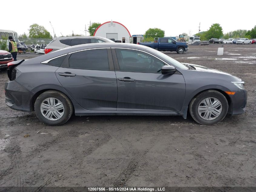 2018 Honda Civic Sedan VIN: 2HGFC2F68JH031617 Lot: 12007556