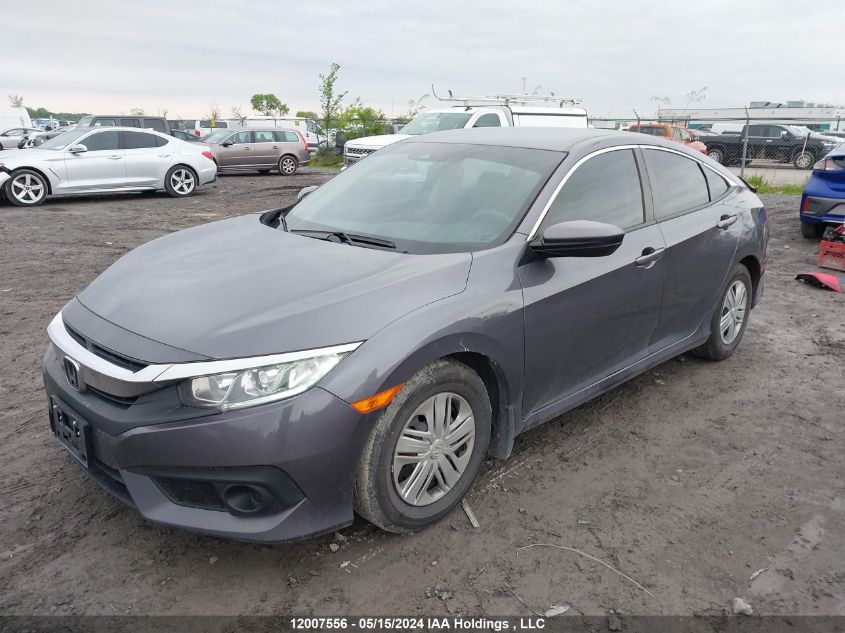 2018 Honda Civic Sedan VIN: 2HGFC2F68JH031617 Lot: 12007556