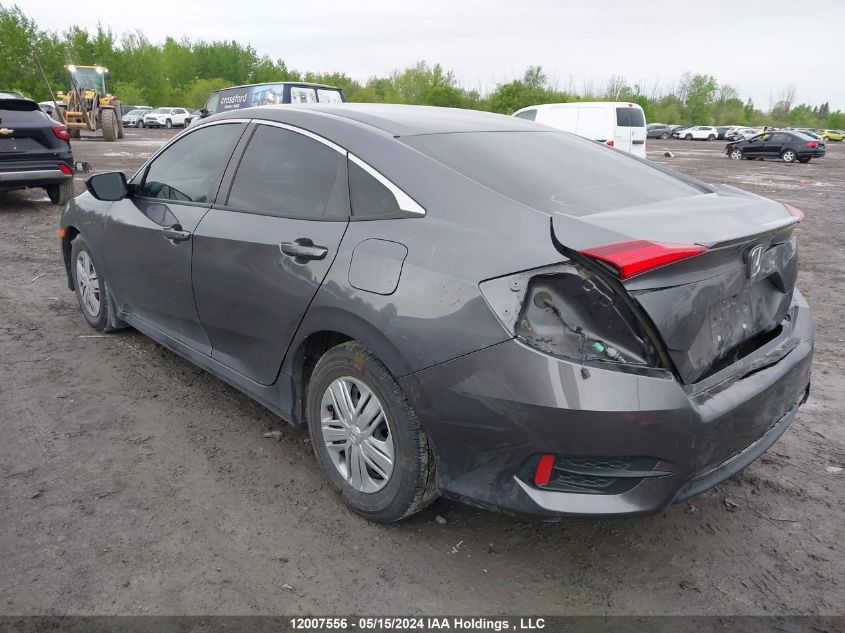 2018 Honda Civic Sedan VIN: 2HGFC2F68JH031617 Lot: 12007556