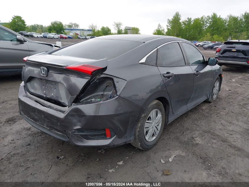 2018 Honda Civic Sedan VIN: 2HGFC2F68JH031617 Lot: 12007556