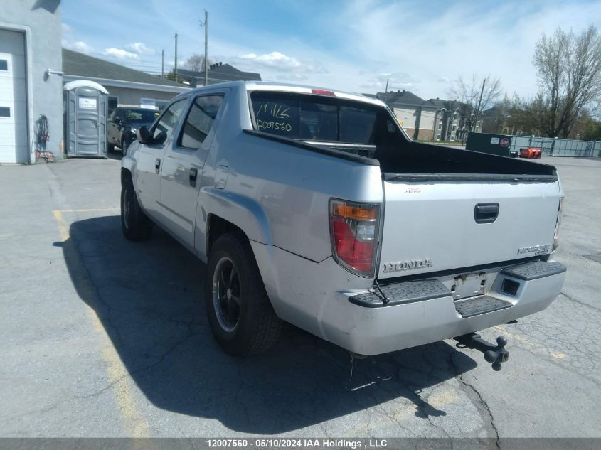 2006 Honda Ridgeline VIN: 2HJYK16406H001498 Lot: 12007560