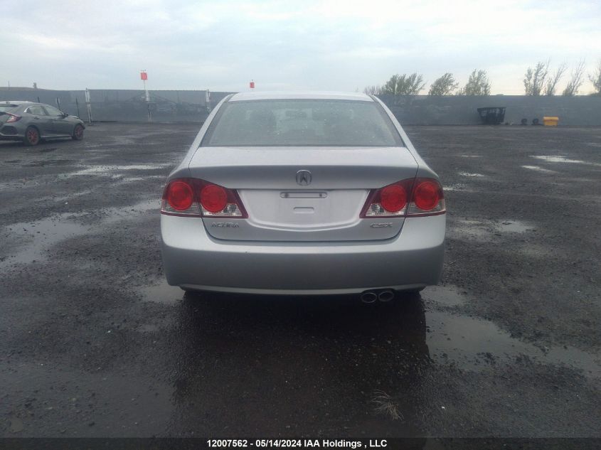 2008 Acura Csx VIN: 2HHFD56598H201821 Lot: 12007562